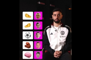 B费评完美曼联球员:右脚贝克汉姆、左脚迪马利亚、头球C罗